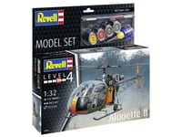 Alouette II Hélicoptère Model Set 1:3 2 Plastique Model Kit Revell