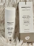 Green People Facial SPF15 Sun Cream Sensitive Aloe Vera & Prebiotics 50ml