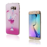 Samsung Westergaard Galaxy S6 Edge Kuori - Kuuma Pinkki Juoma Monivärinen