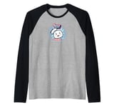 Ghostbusters Stay Puft Cartoon Raglan Baseball Tee