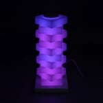 Stackable LED Lamp RGB Touch Lamp DIY Fun With Wireless Charging Base For