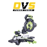 Evolution EVLF255SMS F255SMS TCT Multi-Material Sliding Mitre Saw 255mm 1600W 24