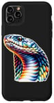 Coque pour iPhone 11 Pro Max Serpent serpent Cobra x King Cobra Snake x Rainbow Snake