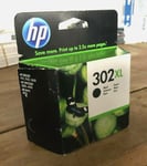 Genuine HP 302 XL Ink - F6U68A BLACK / OFFICEJET 3830 4650 (INC VAT) BOXED