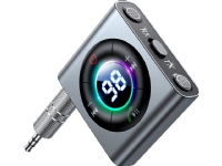 Joyroom FM-sändare / Bluetooth 5.3 AUX-mottagare Joyroom JR-CB2 (grå)
