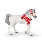 Papo -Figurine Peinte A La Main -Chevaux, Poulains et Poneys -Cheval Arabe Blanc en Tenue de Parade -51568-À Collectionner-pour Enfants - Filles et Garçons - A Partir de 3 Ans