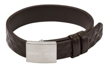 Emporio Armani Eagle Logo läderarmband EGS3135040