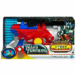 TRANSFORMERS OPTIMUS PRIME CYBER BLASTER HASBRO NERF NEW!