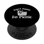 Pique-nique - Don't Panic Do Picnic PopSockets PopGrip Adhésif