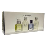 Calvin Klein Miniset 3x 10ml CK One + Eternity & 1x 5ml Defy Gift Set for Men