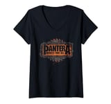 Pantera Logo officiel Cowboys From Hell Saw T-Shirt avec Col en V