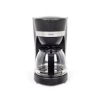 Livoo - cafetière électrique DOD200N - 12 tasses, capacité 1,25L, 750W, filtre réutilisable, maintien chaud