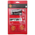 Manchester United FC Official Football Crest Sports Accessory Set