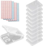 Etui pour Cartes Mémoire 50PCS Boîtier de Protection Disque Dur Memory Card Case Boîte de Rangement pour Cartes Mémoire SD MiniSD SD et MMC Carte TF,Conservation & Déplacement(Q458)