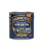 Hammerite Peinture Métal Direct sur Rouille - Anticorrosion, imperméable, direct sans sous-couche - Gris Ardoise Martelé 2,5 L