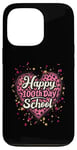 Coque pour iPhone 13 Pro Happy One Hundred Day School for a Teacher and Kids