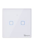 Sonoff Touch light switch WiFi + RF 433 T2 EU TX (2-channel) new version.