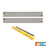 DeWalt DWS5022X2 1.5m Guide Rail Tracksaw Track Twin Pack With Joining Bar