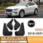 Stänkskydd för Volvo Xc60 2018 2019-2022 Fram och Bak Stänkskydd Stänklappar Lerlappar Stänkskärmar Biltillbehör Skärmar