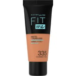 Maybelline New York Fit Me Matte + Poreless Foundation 335 Classic Tan