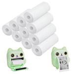 Ainiv Lot de 10 Rouleaux de Papier Thermique d'impression Instantanées pour Appareil Photo Enfant, 2,2 Pouces x 16,4 Pieds par Rouleau