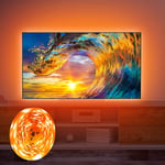 LED TV Backlights APP,4.36M USB Led Strip Lights with Remote for 65-75 Inch RGB