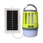 SDlamp Outdoor Solar Mosquito Killer Lamp, Emergency Lighting Lamp Waterproof, Household Outdoor Electric Mosquito Lamp, Led Mosquito Killer Lamp,Yellow