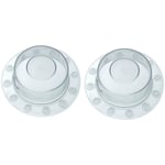 2X Baignoire Trop-Plein Couvercle de Drain Ventouse Joint Bouchon pour Bain plus Profond