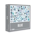 Blue Jigsaw Puzzle (1000 pieces)