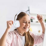 (1)Kids Headphones Kids Headphones Wireless With RGB Lights 15H Playtime HiFi