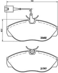 Bromsbelägg Brembo - Fiat - Ducato. Peugeot - Boxer. Citroen - Jumper