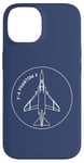 iPhone 14 F-4 Phantom II American Jet Plane Badge Case