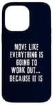 Coque pour iPhone 14 Pro Max Citation inspirante et motivante pour la pensée positive