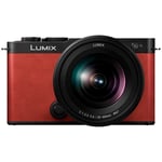 Panasonic Lumix S9 + S 20-60/3.5-5.6 -systemkamera, Crimson Red