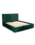 Lit coffre 180x200 coloris vert - Collection RITCHY