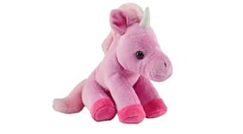 Wild Republic Pocketkins Eco Licorne Lavande, Animal en Peluche, 12 cm, Jouet en Peluche, Fabriqué à partir de Matériaux Recyclés, Écologique