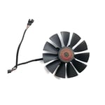 Ventilateur de refroidissement de carte vidéo,pour ASUS STRIX GTX 970 980 780 TI R9 380,FD10015H12S 0.55A 5Pin GTX980 - Type 1 FAN #B