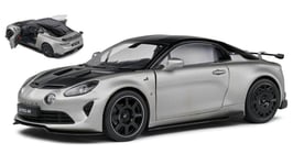 Alpine A110 Radicale 2023 Argent 1:18 Modèle 1801621 SOLIDO