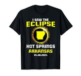 I Saw The Eclipse Hot Springs Arkansas Total Solar Eclipse T-Shirt