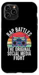 Coque pour iPhone 11 Pro Rap Battles The Social Media Fight Hip Hop des années 90