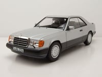 Mercedes 300 CE-24 Coupé 1990 Argent Maquette de Voiture 1:18 Norev