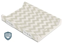 Hoitoalusta Sensillo Safety Zigzag Beige, 70 cm