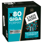 Café Capsules Compatibles Nespresso Espresso Classique °7 Carte Noire - La Boite De 80 Capsules