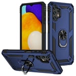 Samsung Galaxy A13 4G      Military Armour Ring Case    Navy