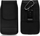 Étui Ceinture Porte Téléphone Pochette Nylon Housse Coque Clip Holster Pour Iphone 15 Pro Max 14 13 Pro Max 15 14 Plus, Samsung Galaxy A54 A53 A34 A33 S21 Fe, Redmi Note 11s 11 10, Pixel 8 7 Oppo A74