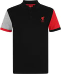 Liverpool FC Mens Polo Shirt Crest Official Football Gift