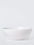 John Lewis Doily Fine China Cereal Bowl, 15.8cm, White