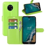 Nokia G50 5G      Pu Wallet Case    [Green]