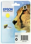 Genuine Epson T0714 Yellow Ink Cartridge New Guaranteed Work  Sealed