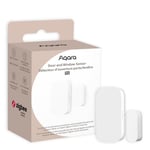 Détecteur d’Ouverture Porte et Fenêtre,Connexion Zigbee, Alarme pour Domotique Intelligente,Compatible Apple HomeKit/Alexa